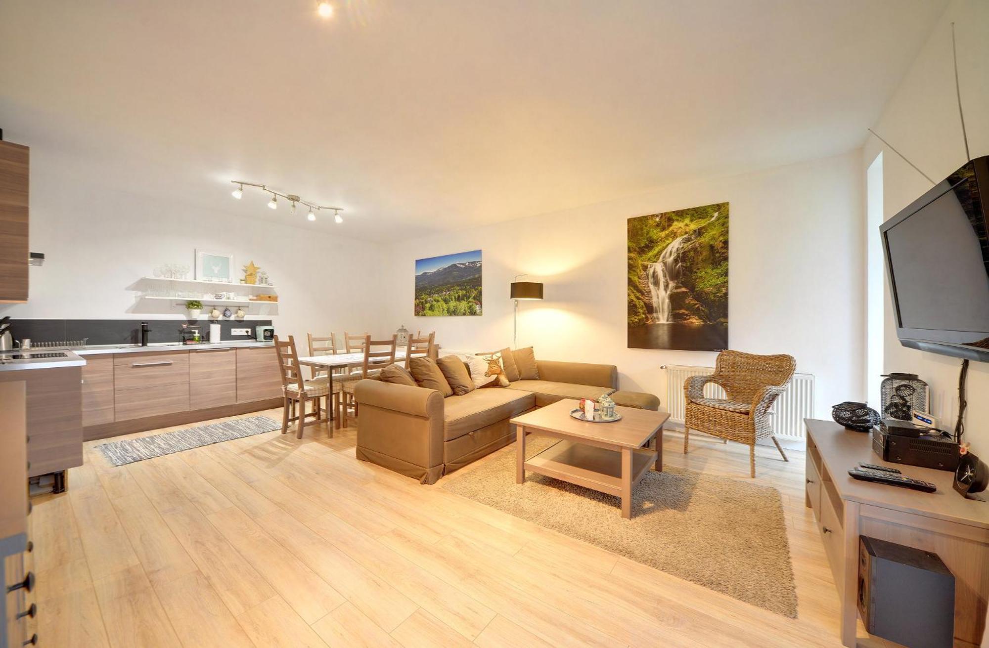 Mocca Apartament Z Dwoma Sypialniami I Tarasem Шклярска Поремба Екстериор снимка